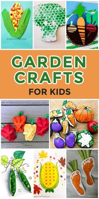 Easy and fun garden crafts for kids to make on a spring day. These spring craft ideas for kids include a lot of common vegetables such as corn, broccoli, bell pepper, carrot. Many of these crafts come with free printable templates and all of them have easy to follow instructions. Great for fine motor skills, these veggie craft are made with paper, yarn, rocks, paint and more.