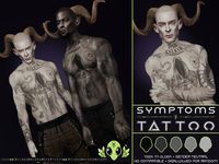 The Sims Resource - Symptoms Tattoo (Patreon)