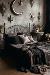 #room #aesthetic #moon #lifestyle #dark #home #bedroom #bedroomdecorideas #decoration #life