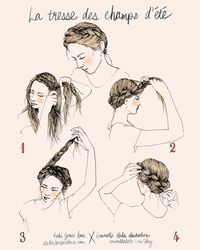 tuto tresse rétro