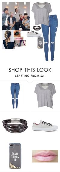 "Best Song Ever Video with One Direction" by princessmaniac-5sos ❤ liked on Polyvore featuring Topshop, Acne Studios, SAACHI Style, Converse and Kate Spade