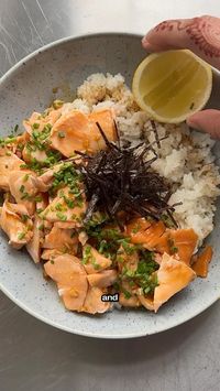 A quick dinner with big flavours. Poaching the salmon in mirin, soy and aromatics is an easy way to get perfectly tender fish while making a sweet sticky sauce at the same time. Tap the link for the recipe.