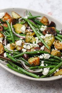 Warm Green Bean Salad Recipe - Well Seasoned Studio