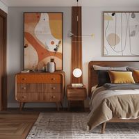 Steal These Chic Mid-Century Modern Bedroom Design Ideas