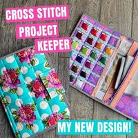 Cross Stitch Project Keeper the Perfect Project Bag PDF Pattern Comes With Detailed Video Tutorial Access Needlepoint & Embriodery - Etsy