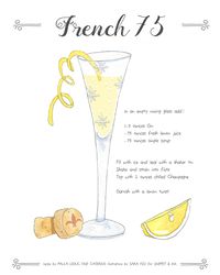 Who doesn't love a classic cocktail? Just add a little lemon juice, simple syrup and your favorite champagne to create the classic French 75!