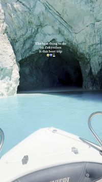 This is the best thing to do in Zakynthos: boat trip to the Cave of Love . Get a 10% discount on this tour with my Zakynthos Travel Guide.