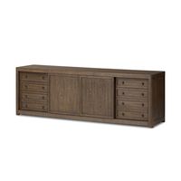 Four Hands Miko Media Console - Fawn Oak Veneer