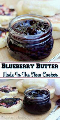 Got an abundance of blueberries? Put your slow cooker to work and whip up some delightful blueberry butter!