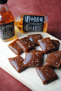 Homestead Survival: Jack Daniel's Salted Whiskey Caramels Recipe