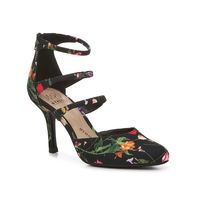 Impo-Tadesha Pump Add some fun florals to your look with the Tadesha pump from Impo. This pair features a triple strap design with an eye-catching flower print.