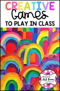 Springtime Art Fun is Here: Engaging and Colorful Classroom Games — Party in the Art Room