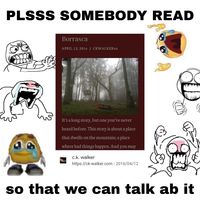 borrasca ck walker meme; creepypasta thriller horror book podcast recommendation; #real