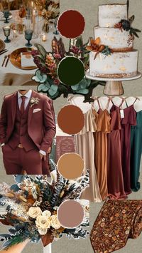 fall wedding colors, winter wedding, autumn, wedding color schemes, wedding themes