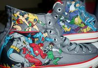 because nothin gets better than super heros on converse <3