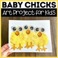 Do you need a fun art project for your students as they learn about chickens and/or farm animals?This Baby Chick Process Art Project is an EASY, LOW PREP, & CREATIVE activity! Just print and follow the instructions! Save Money with this 17-Day Spring School Activity Bundle!Thank you for stopping by! Make sure to click the STAR on my shop page to get notified when I upload new products. All new printables (except bundles, activity packs, and activity pack items) are 50% OFF for the first 24 hours!Please feel free to reach out with any questions. If you feel like leaving behind a rating and/or review, I'd be so appreciative!PS: You'll be rewarded with credits from TPT when you review products you paid for - and those credits can be used on future purchases!Let's get social! You can follo