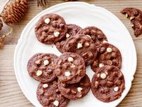 Chocolate Chocolate White Chocolate Chip Cookies