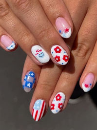 Celebrate the 4th of July in style with these cute and easy patriotic nails! From classic to playful designs, we’ve got you covered!