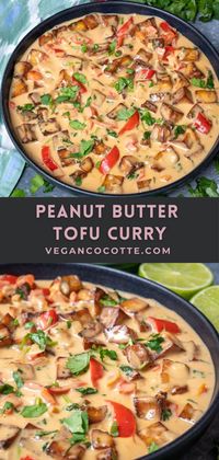 Peanut Butter Tofu Curry