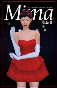 I made mima's red dress from perfect blue. it's not 100% but i think this is pretty decent! free download