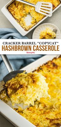 Cracker Barrel “CopyCat” Hashbrown Casserole