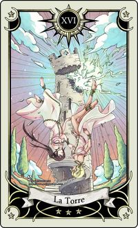 The Tower Tarot card.