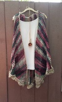 Ravelry: Groovy long hippie vest by Sharon Kay