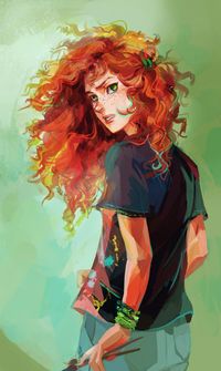 Rachel Elizabeth Dare. Artwork by Viktoria Ridzel/Viria for Rick Riordan's Official Website