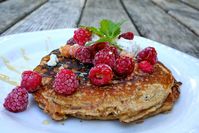 life. homemade.: sourdough cornmeal pancakes. fermented eats.