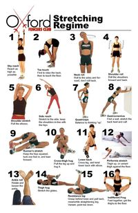 16 Weight Training Stretching Regime. Muscles that are warmed up before being put under a sudden stress are more likely to be able to handle the stress. Str