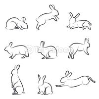 How to draw a bunny