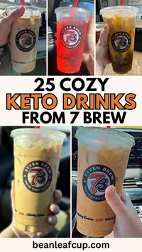 It’s hard to find a keto-friendly drink that still hits the spot. These 7 Brew keto drinks make it simple to enjoy your favorite flavors without the carbs. Pin this for a list of must-try 7 Brew drinks that are perfect for your keto lifestyle!