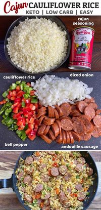 Easy Cajun Cauliflower Rice - Instrupix