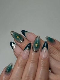 Multicolor  Collar   Graphic Bare Nails Embellished   Nail,Hand & Foot Care