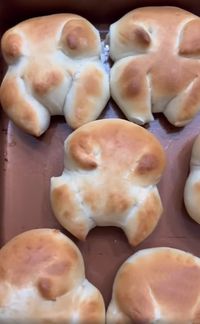 Turkey Shaped Rolls