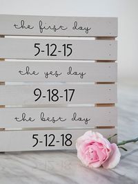 We are using our Cricut Explore to rock these DIY wedding signs and it's SO crazy easy you might not believe it... just gotta see them!