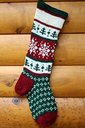 Ravelry: Christmas Stocking Snowflakes pattern by Cindy Steinberg