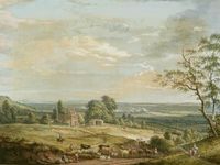 Distant View Of Maidstone Paul Sandby wall mural - Google Search