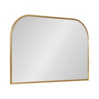 36" X 24" Caskill Framed Arch Wall Mirror Gold - Kate & Laurel All Things Decor : Target