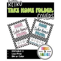 EDITABLE RETRO/GROOVY take-home folder covers.12 various color options including black & white. All covers are 8.5" x 11".**THIS IS THE GOOGLE SLIDES VERSION! The PowerPoint version is here.Looking for other RETRO style decors?Check out my other RETRO-GROOVY resources here!If you have any questions feel free to send me an email at miss.beck.to.basics@gmail.com and I am happy to help assist you!