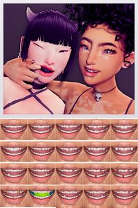 Oh wow, these Sims 4 teeth CC and mods are amazing! From sharp vampire fangs to realistic tooth replacements, there's something for every Sim. I always revisit this pin to update my Sims’ smiles with the best custom content. You'll find Sims 4 teeth CC, Sims 4 sharp teeth, Sims 4 vampire teeth, Sims 4 teeth replacements, and more for your CC folder!