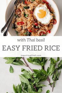 Want to make Thai Fried Rice at home that tastes just like the version at your favorite Thai restaurant? Look no further.