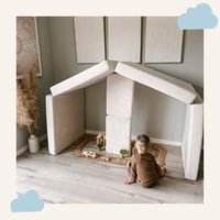 🏠 Build, Play, Repeat! 🏠 The Possum Play Couch is the ultimate building block for creativity. From playhouses to obstacle courses, what is your kids favourite build? Share with us in the comments!