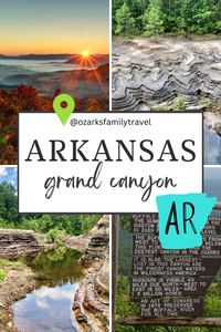 See The Arkansas Grand Canyon | Ozarks Family Travel