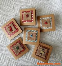 Cute birthday cards - diy handmade - free tutorial