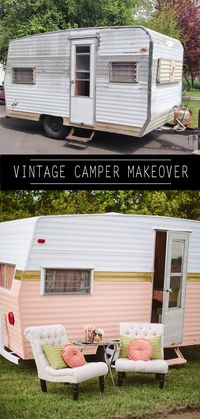 vintage camper makeover via @whippycake