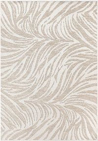 Modern and multi-dimensional, the Villenova rug is perfect for any space. This high-lo rug is reversible, making it versatile and easy to care for. The ivory and tan color palette make it perfect for any transitional or contemporary decor. It's also great for indoor/outdoor use. Spot clean only.