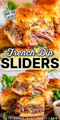 Indulge in a delightful treat with these must-try French Dip Sliders. This mouthwatering recipe features deli roast beef, caramelized onions, and gooey melted provolone cheese nestled in traditional King’s Hawaiian rolls. Whether you're planning an easy appetizer, a summer dinner, or a party, these delectable sliders are a surefire hit. Elevate your sandwich game with this viral twist. Follow our simple guide to bake up these sliders to perfection every time!