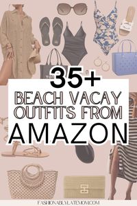 Planning your beach vacation wardrobe? Look no further than Amazon for trendy beach trip outfits that will keep you stylish and comfortable all vacation long. From breezy dresses to versatile cover-ups, our selection of beach vacation clothes has everything you need to pack for your getaway. Shop now and get ready to soak up the sun in style!