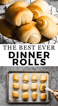 Soft and Buttery Homemade Dinner Rolls